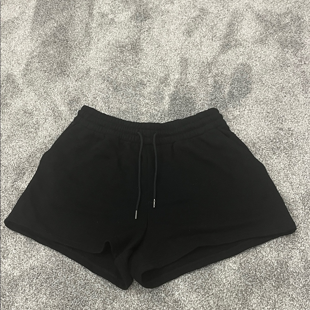 OAK + FORT Black Shorts